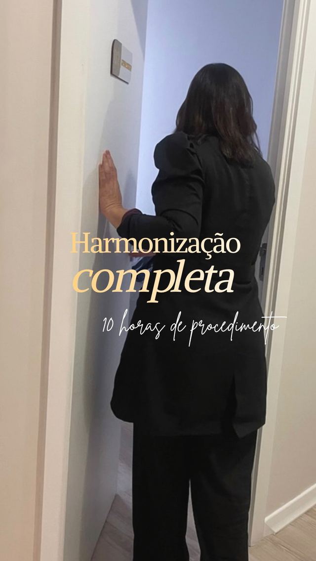 Post do Instagram @drarenatafaal: Harmonização completa: 10 horas de cuidado em um dia